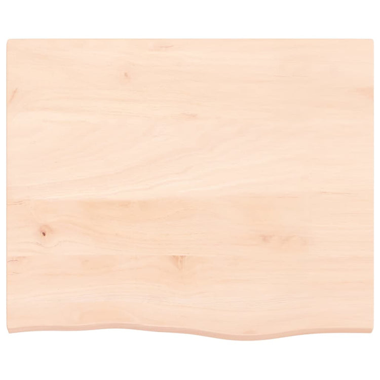 Vidaxx Waschtischplatte 60x50x2 cm unbehandeltes Massivholz