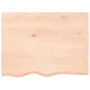 VIDAXL WAHMBAIN-Klinge 80x60x (2-4) cm unbehandeltes festes Holz