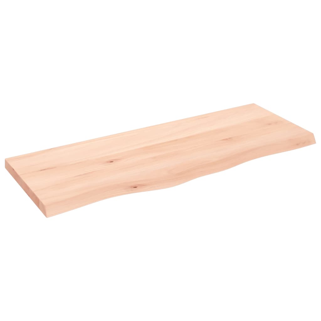 Vidaxl Washbeer Blad 100x40x (2-4) cm unbehandeltes festes Holz