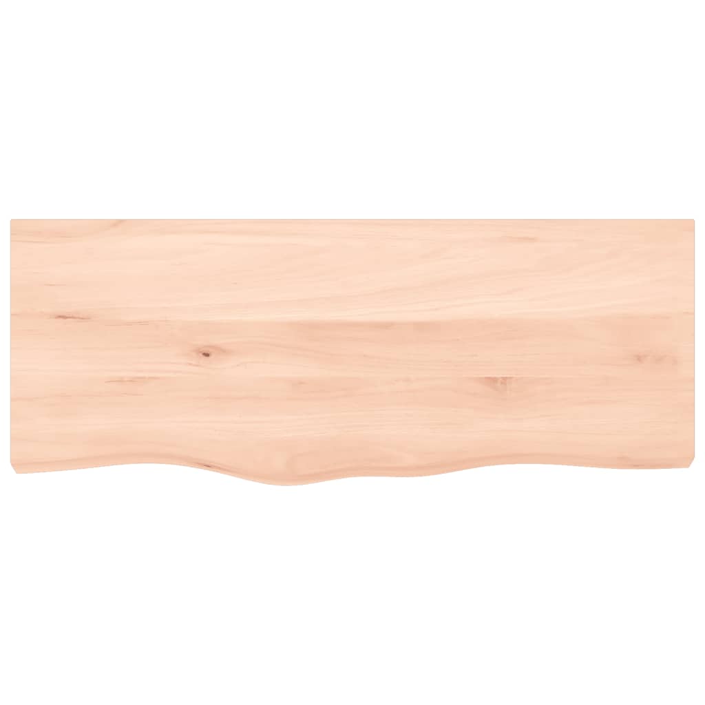 Vidaxl Washbeer Blad 100x40x (2-4) cm unbehandeltes festes Holz