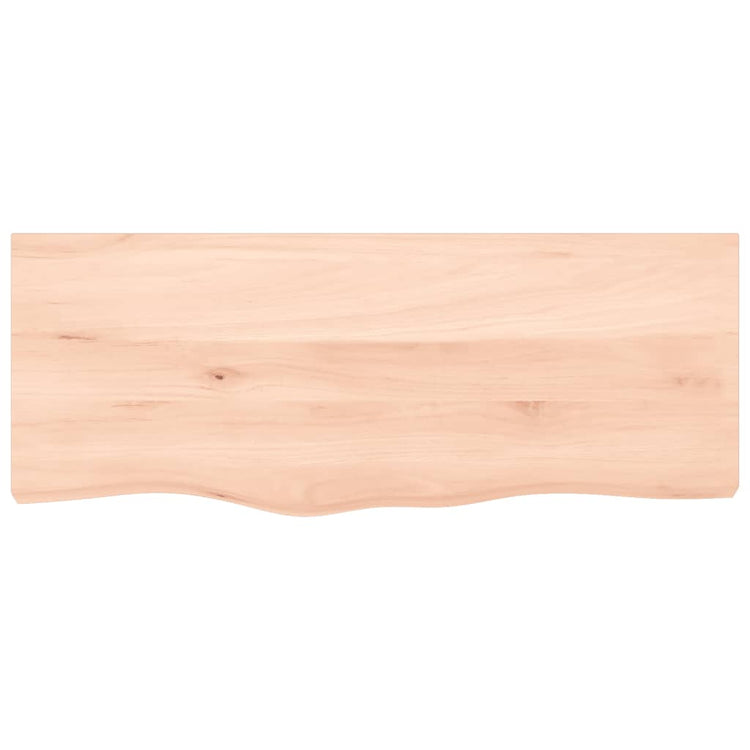 Vidaxl Washbeer Blad 100x40x (2-4) cm unbehandeltes festes Holz