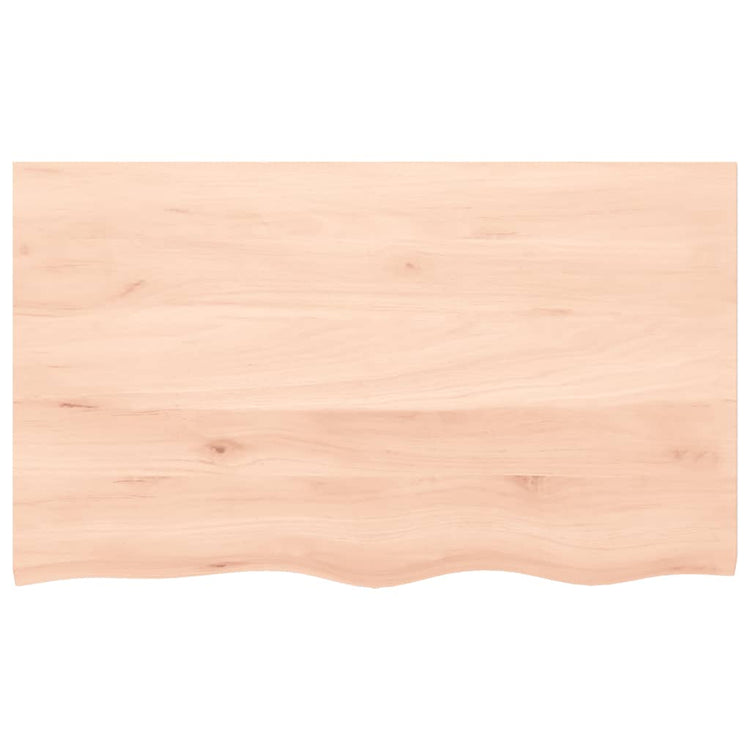 VIDAXL WASHBAIN Blad 100x60x (2-4) cm unbehandeltes festes Holz