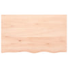 VIDAXL WASHBAIN Blad 100x60x (2-6) cm unbehandeltes festes Holz