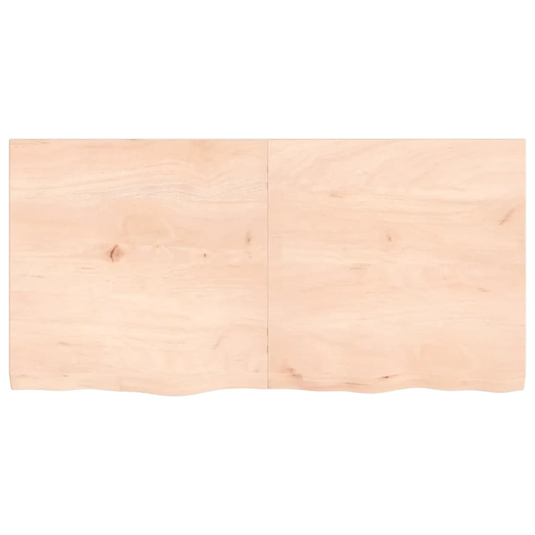 VIDAXL WASHBAIN-Blatt 120x60x (2-4) cm unbehandeltes festes Holz