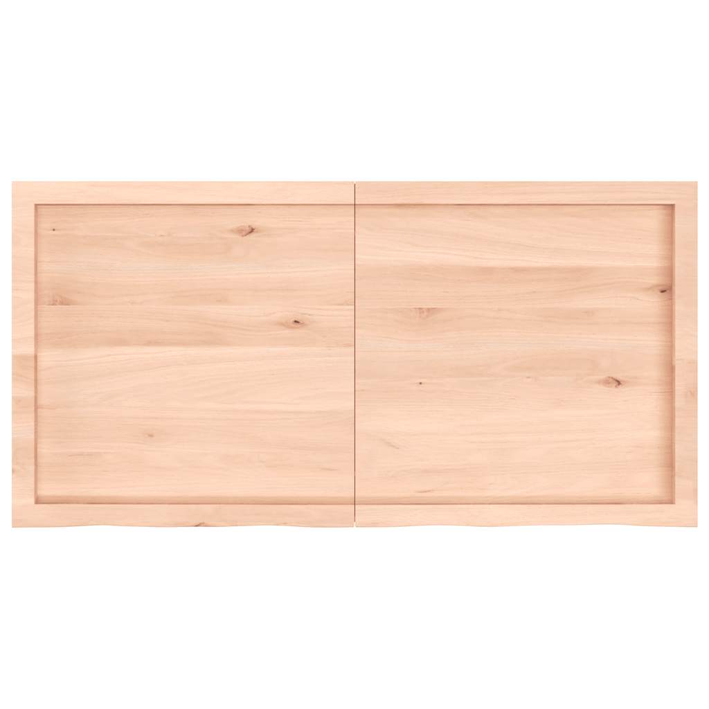 VIDAXL WASHBAIN-Blatt 120x60x (2-6) cm unbehandeltes festes Holz