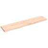 VIDAXL WASHBAIN-Blatt 140x30x (2-4) cm unbehandeltes festes Holz