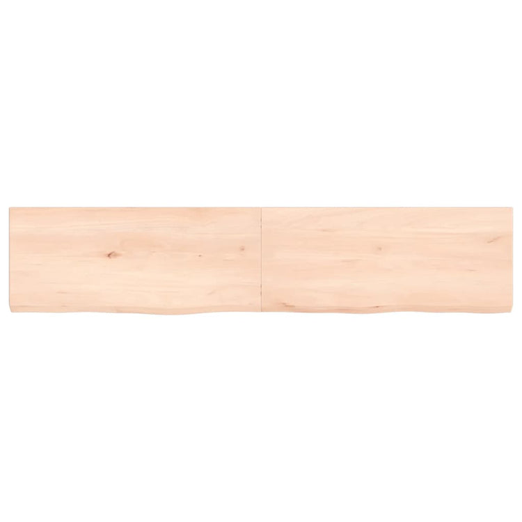 VIDAXL WASHBAIN-Blatt 140x30x (2-4) cm unbehandeltes festes Holz