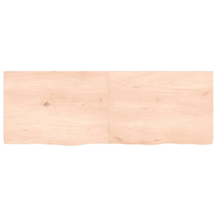 VIDAXL WASHBAIN-Blatt 140x50x (2-4) cm unbehandeltes festes Holz