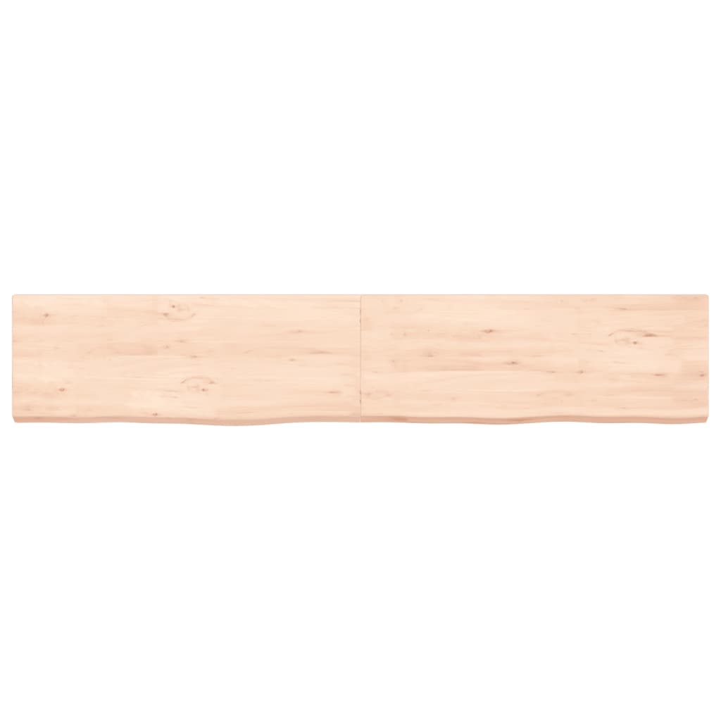 VIDAXL WASHBAIN-Blatt 160x30x (2-4) cm unbehandeltes festes Holz