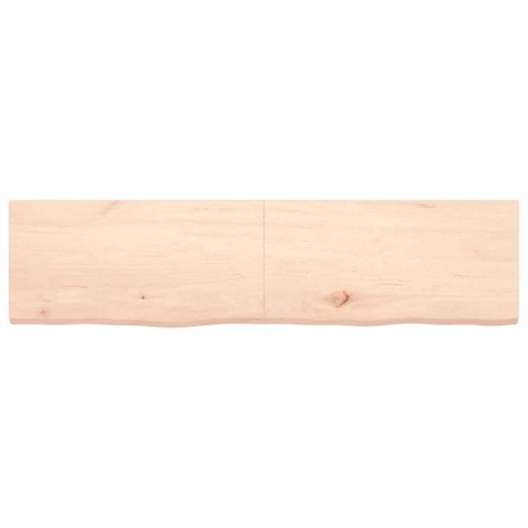 VIDAXL WASHBAIN-Blatt 160x40x (2-4) cm unbehandeltes festes Holz