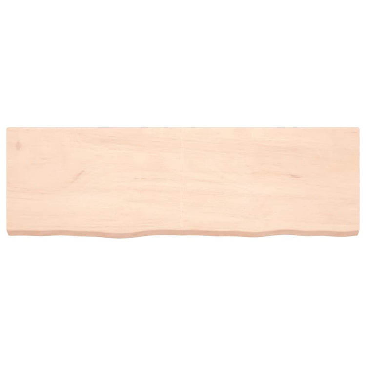 VIDAXL WASHBAIN-Blatt 160x50x (2-6) cm unbehandeltes festes Holz