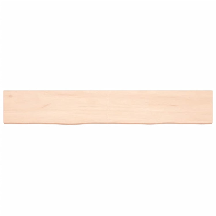 VIDAXL WASHBAIN-Blatt 180x30x (2-4) cm unbehandeltes festes Holz