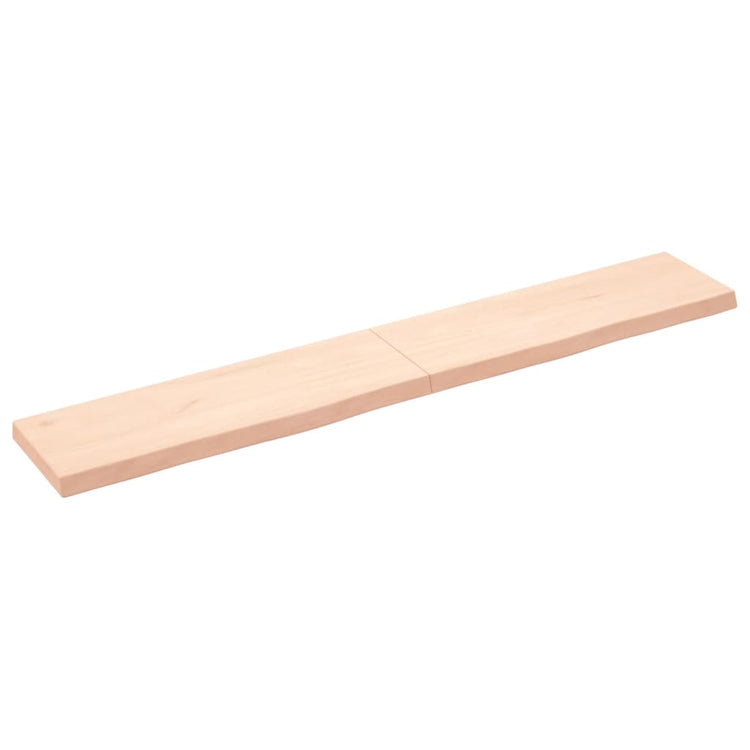 VIDAXL WASHBAIN-Blatt 180x30x (2-6) cm unbehandeltes festes Holz