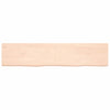 VIDAXL WASHBAIN-Blatt 180x40x (2-4) cm unbehandeltes festes Holz