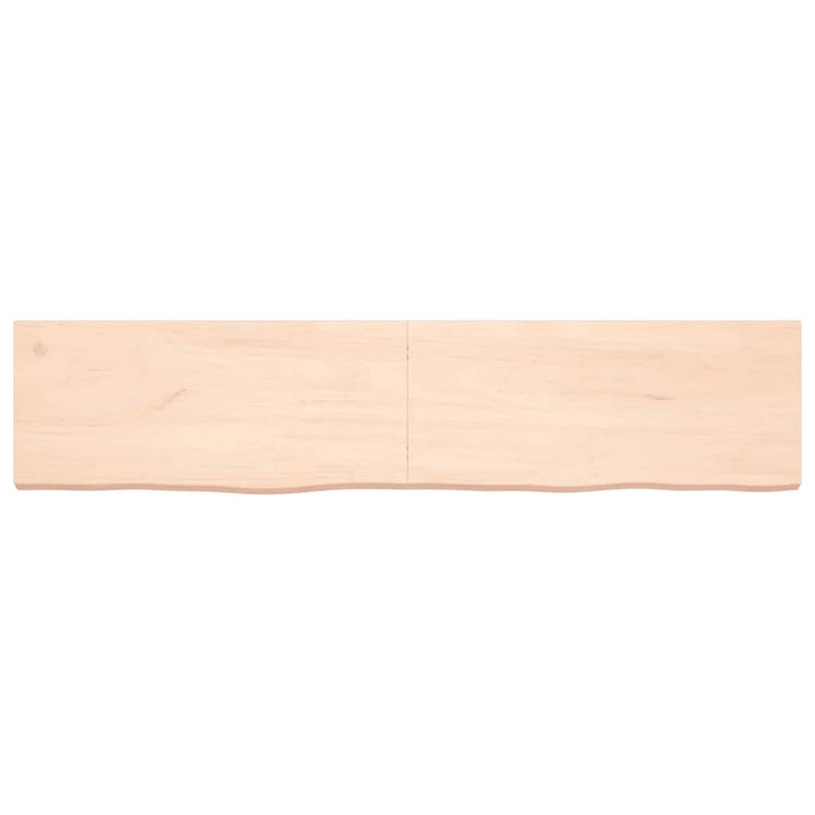 VIDAXL WASHBAIN-Blatt 180x40x (2-6) cm unbehandeltes festes Holz