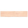 VIDAXL WASHBAIN SHAP 200x40X (2-4) cm unbehandeltes festes Holz