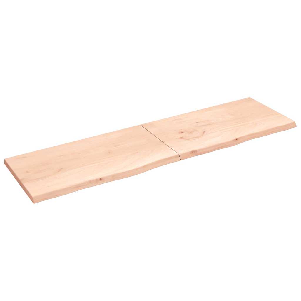 VIDAXL WASHBAIN-Blatt 220x60x (2-4) cm unbehandeltes festes Holz