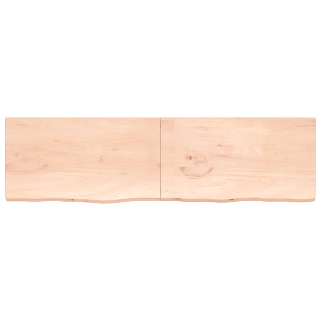 VIDAXL WASHBAIN-Blatt 220x60x (2-4) cm unbehandeltes festes Holz