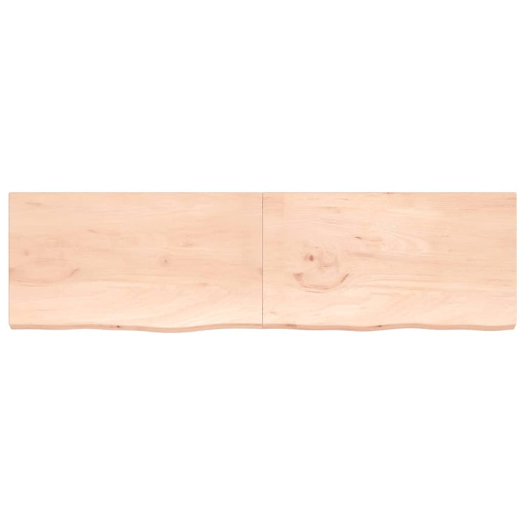 VIDAXL WASHBAIN-Blatt 220x60x (2-4) cm unbehandeltes festes Holz