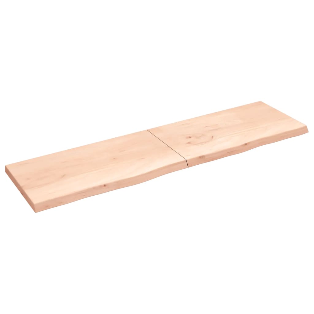 VIDAXL WASHBAIN-Blatt 220x60x (2-6) cm unbehandeltes festes Holz