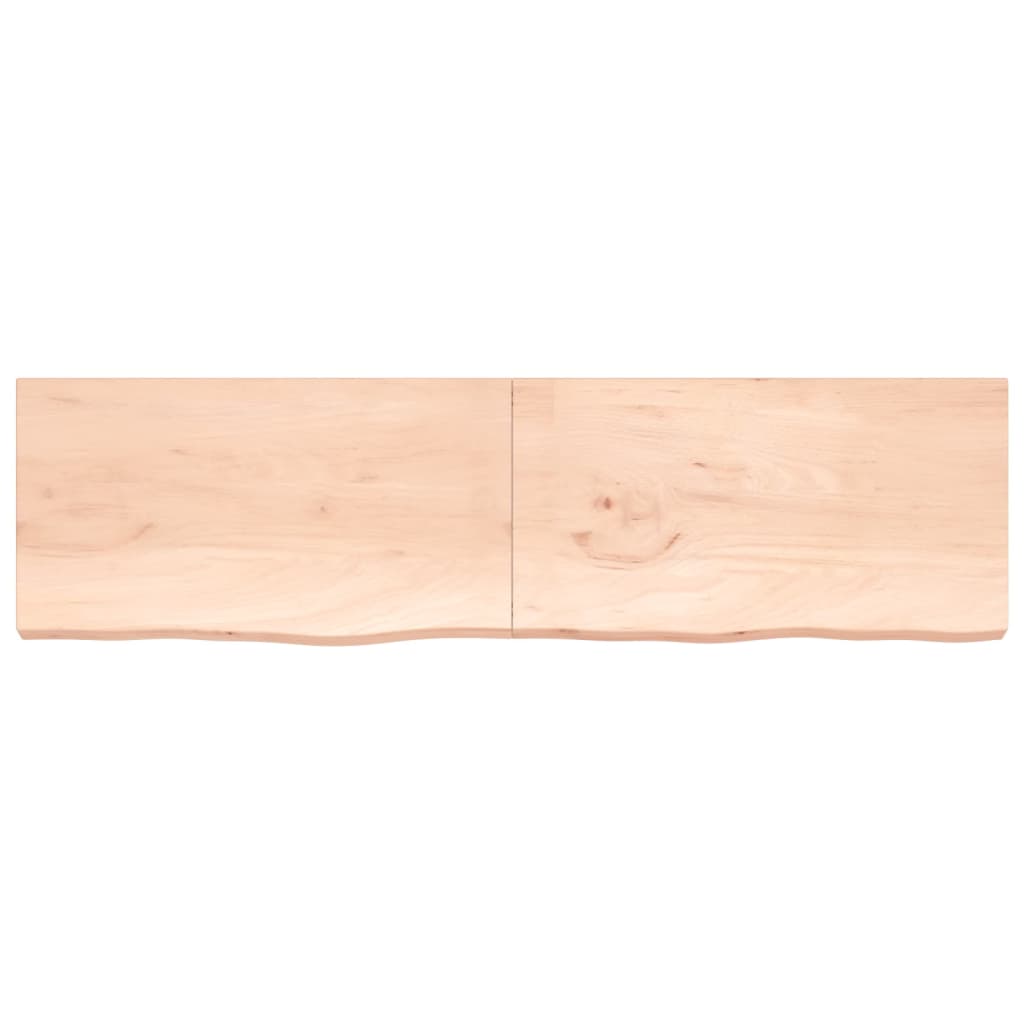 VIDAXL WASHBAIN-Blatt 220x60x (2-6) cm unbehandeltes festes Holz