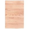 VIDAXL WASHBAIN -Blatt 40x60x2 behandeltes massives Holz hellbraun