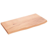 VIDAXL WASHBAIN -Blatt 60x30x2 behandelt massives Holz hellbraun - afbeelding 2