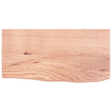 VIDAXL WASHBAIN -Blatt 60x30x2 behandelt massives Holz hellbraun - afbeelding 3