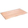 VIDAXL WASHBAIN TABELLE 100X60X2 behandeltes massives Holz hellbraun