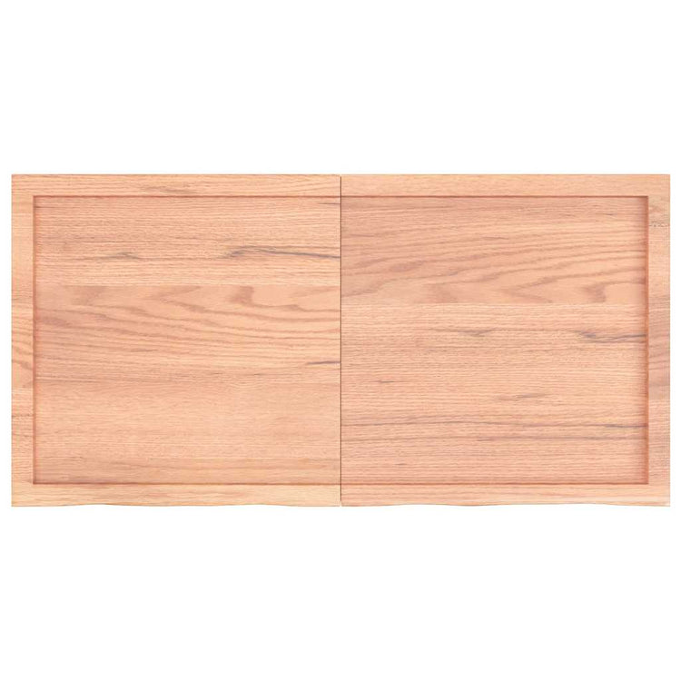 VIDAXL WASHBAIN-Blatt 120x60x (2-6) CM behandeltes massives Holz hellbraun