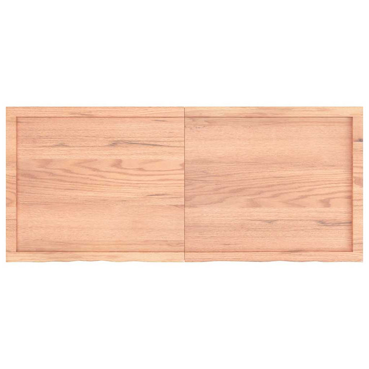 VIDAXL WASHBAIN-Blatt 140x60x (2-4) cm behandeltes massives Holz hellbraun