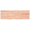 VIDAXL WASHBAIN-Blatt 160x50x (2-4) CM behandeltes massives Holz hellbraun