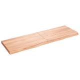 VIDAXL WASHBAIN-Blatt 160x50x (2-6) CM behandeltes massives Holz hellbraun - afbeelding 2