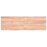 VIDAXL WASHBAIN-Blatt 160x50x (2-6) CM behandeltes massives Holz hellbraun - afbeelding 3