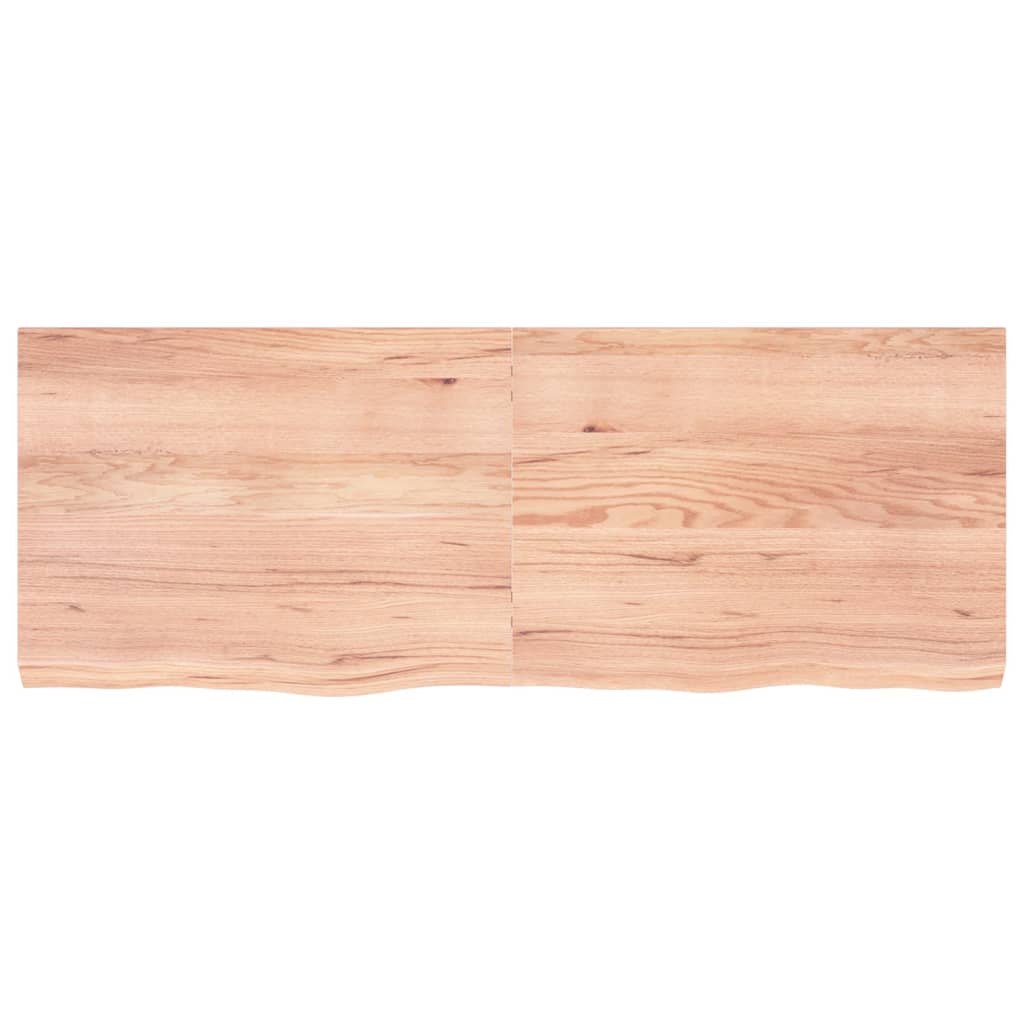 VIDAXL WASHBAIN-Blatt 160x60x (2-6) CM behandeltes massives Holz hellbraun