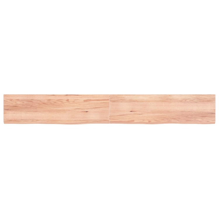 VIDAXL WASHBAIN-Blatt 220x30x (2-4) CM behandeltes massives Holz hellbraun