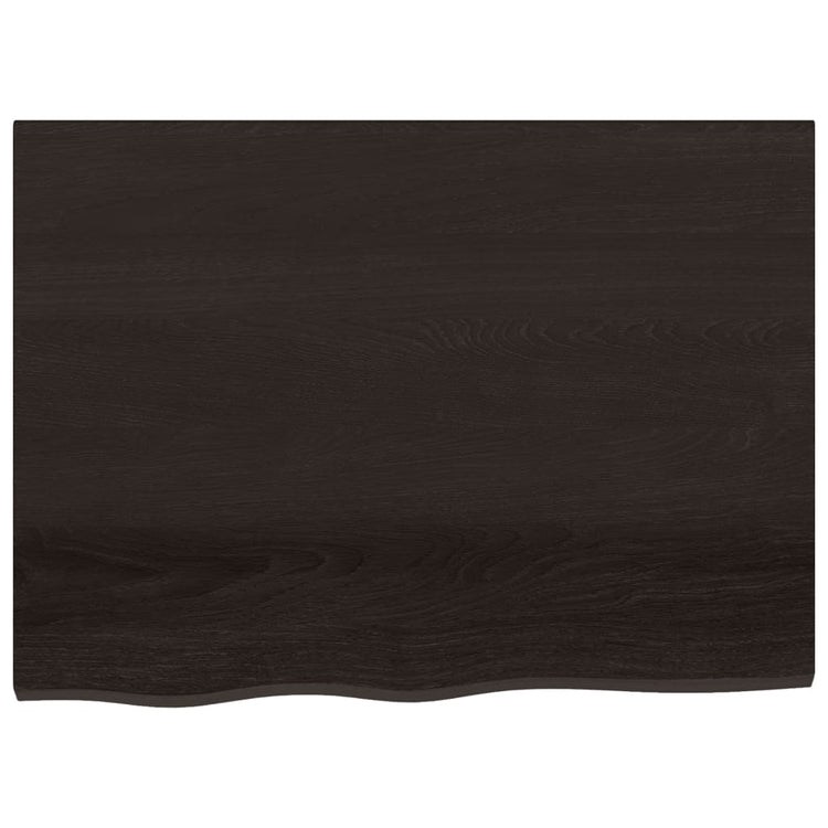 VIDAXL WASHBAIN Blatt 80x60x (2-4) CM behandelt massives Holz dunkelbraun