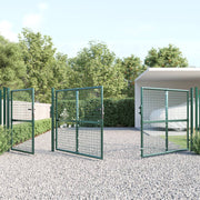 Vidaxl Tuinpoort 400x175 cm Maschen und verzinktes Stahlgrün - afbeelding 3
