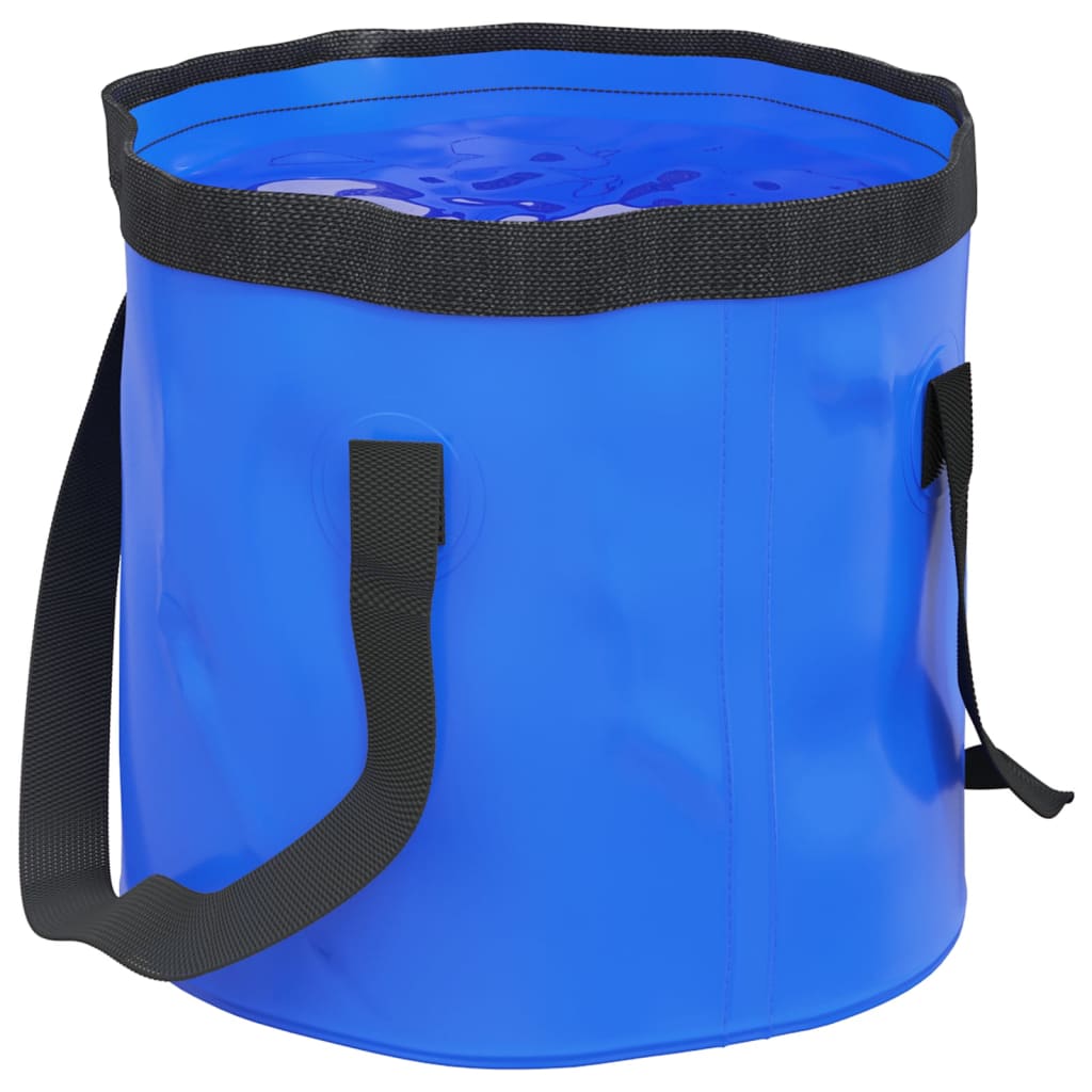 Vidaxl Emmers 2 PCs falten 20 l PVC Blau
