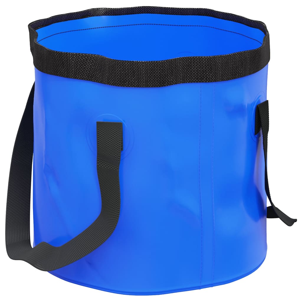 Vidaxl Emmers 2 PCs falten 20 l PVC Blau