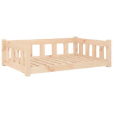Vidaxl Hundekorb 95.5x65.5x28 cm Festkiefer - afbeelding 2
