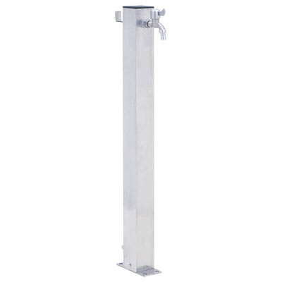 Vidaxl Wassersäule Quadrat 40 cm Edelstahl