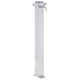 Vidaxl Wassersäule Quadrat 40 cm Edelstahl
