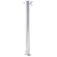 Vidaxl Wassersäule 100 cm Edelstahlrunde