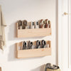 Vidaxl Wandschuhe Racks 2 ST 59x9x23 cm Festkiefer
