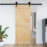 Vidaxl -Tür Narvik 85x210 cm Festkiefer - afbeelding 1