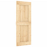 Vidaxl -Tür Narvik 80x210 cm Festkiefer - afbeelding 2