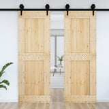 Vidaxl -Tür Narvik 80x210 cm Festkiefer - afbeelding 3