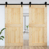 Vidaxl -Tür Narvik 100x210 cm Festkiefer - afbeelding 3