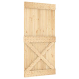 Vidaxl -Tür Narvik 100x210 cm Festkiefer - afbeelding 2